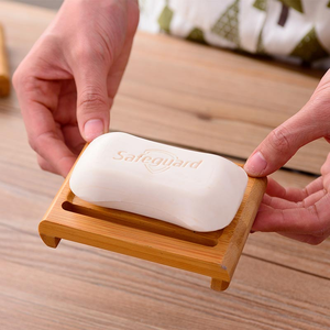 日式木质肥皂架 沥水皂架洗脸皂盒 创意卫生间天然竹木手工香皂托