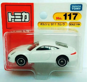 TOMY 多美卡仿真合金小汽车模型Tomica 117号 保时捷911