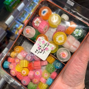 香港代购直邮日本进口大阪樱花和风糖可爱手工糖果零食50g