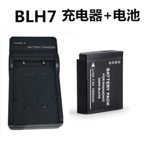 BLH7E电池+充电器 适用松下DMC-GM5 GF7 GF8 GF9 GF10 GM1 S LX10
