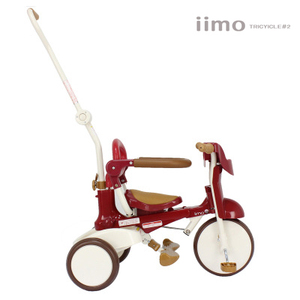 【升级款】日本iimo 二代进口儿童折叠三轮车宝…