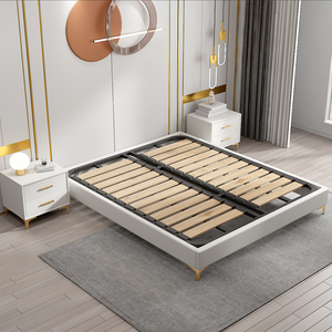 排骨架床床体矮床无床头床现代简约实木床民宿床架子日式床儿童床
