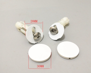 美国标准马桶水箱配件马桶盖膨胀螺丝固定安装件上装下装锁固件