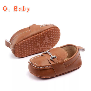 外贸婴儿学步鞋男女宝宝豆豆鞋出口韩版儿童鞋英伦风小皮鞋0-3岁