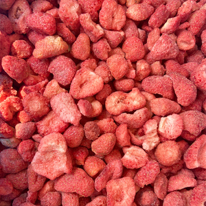 冻干草莓干 草莓脆 水果干 雪花酥烘焙蛋糕饮品 草莓丁 碎块/整颗