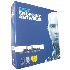 ESET NOD32防病毒安全软件 互联网安全电脑杀毒软件盒包 1年服务