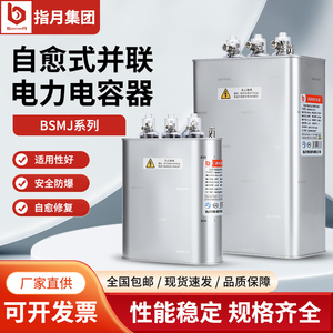 指月自愈式并联电力电容器BSMJ0.45-30-3 BZMJ0.4-20-3BCMJ15Kvar