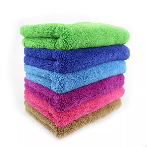 韩国超细纤维抹布质量超好百洁布柔软不掉毛超吸水双层超厚拖把布