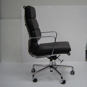 木小末伊姆斯高背办公椅Eames Office Chair可旋转软垫书桌电脑椅