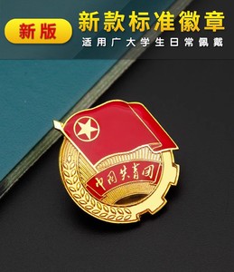 包邮团徽2024标准型中国共青团团员徽章学校学生青年用强磁新款