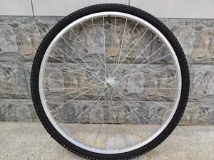 自行车车轮自行车轮组型号齐全带内外胎组装完成发货20寸24寸26寸