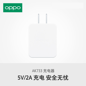 普通充电器 OPPO AK733充电器5V2A USB接口 数据线Type-C接口