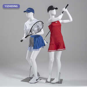 运动模特展示架服装店网球高尔夫棒球男女装假人全身健身模特道具