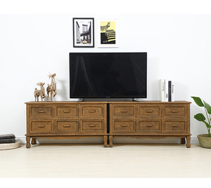 新款北欧实木电视柜加厚收纳斗柜组合小户型家具液晶电视柜客厅柜
