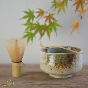 抹茶茶碗陶瓷美浓烧日式日本点茶碗家用和风餐具打抹茶茶盌汤碗