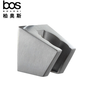 bos 304不锈钢花洒支架 浴室喷头底座莲蓬头固定座可调淋浴器配件