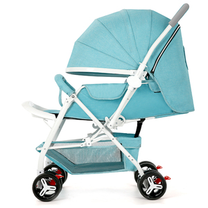 超轻便婴儿推车可坐可躺儿童车BB小孩宝宝出行折叠便携四轮手推车