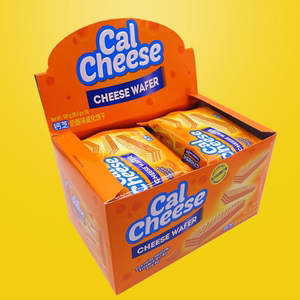 迈大CalCheese钙芝奶酪味威化饼干585g分享装独立小包零食包邮