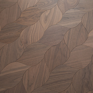 异形拼花地板实木复合环保家用树叶形组合拼个性地板e0级多层实木