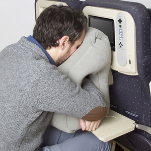 便携旅行趴睡枕坐车睡觉神器办公室学生午休长途飞机按压充气枕头