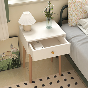床头柜家用卧室小型简约现代床边柜床头置物架抽屉收纳悬空落地桌