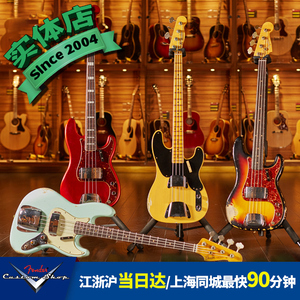 世音琴行 芬达Fender Custom Shop 58/59/60 P J BASS电贝斯/贝司