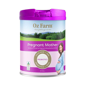 大威澳洲 孕妇奶粉Oz Farm孕妇孕期哺乳期营养奶粉900g含叶酸HDA
