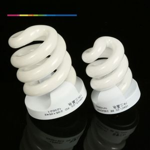 7W13W筒灯灯泡YDN7 YDN13-2S螺旋节能灯管迷你老式三基色家用照明