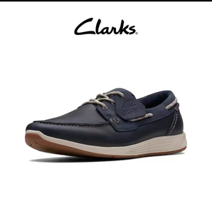 Clarks其乐城市户外系列男鞋新品一脚蹬休闲皮鞋防滑耐磨户外鞋男