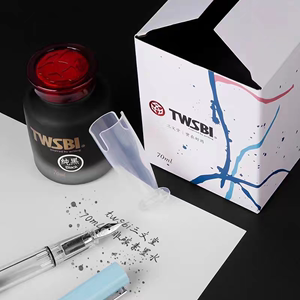 台湾TWSBI三文堂70ML彩色墨水非碳素不伤笔优质钢笔水