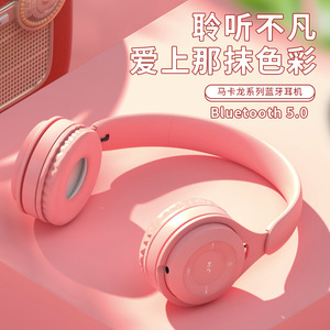 Bluetooth headset头戴式无线蓝牙耳机可插卡播放Good quality
