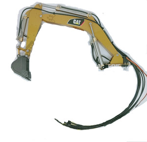 1：18 挖掘机金属液压臂总成 模型挖机液压臂 金属臂 机械手 汇纳