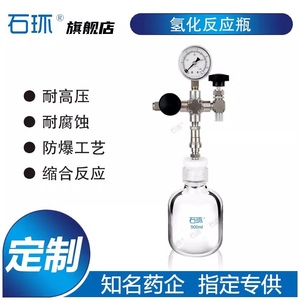氢化反应瓶 耐高压玻璃反应瓶 反应器