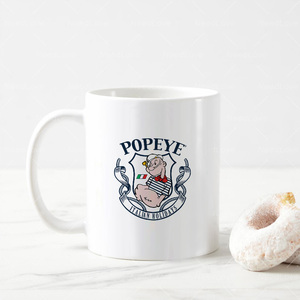Popeye the Sailor 大力水手马克杯波比陶瓷水杯奥利弗咖啡杯子