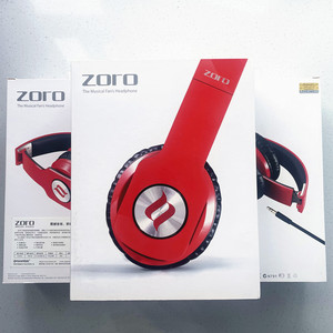图美noontec耳机ZORO头戴式耳机封闭重低音耳麦有线折叠电脑手机