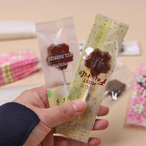 卡通大号纯手工棒棒糖包装袋透明烘焙巧克力棒梨膏山楂棒棒糖袋子