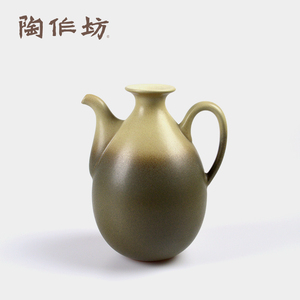 陶作坊台湾茶具茶器陶制水注子水壶盛水新中式日式家用冲茶