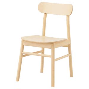 国内代购IKEA宜家RONNINGE瑞宁椅子桦木实木北欧简约靠背餐厅餐椅
