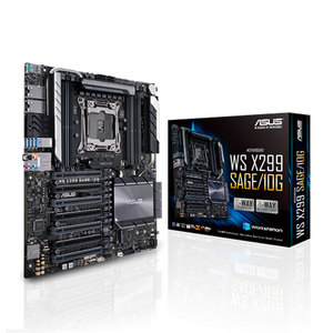 Asus华硕WS-X299 SAGE/10G电脑台式主板单路工作站4卡深度学习