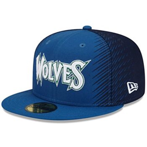 NEW ERA CAP男帽子棒球帽休闲帽 蓝色/海军蓝明尼苏达森林狼队
