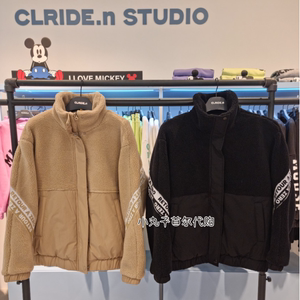 CLRIDE.n专柜 韩国代购 21春秋女生可爱青春外套保暖棉服大衣