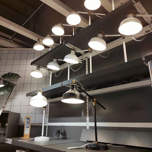 IKEA宜家国内代购勒纳普工作灯阅读写字学习办公用台灯正品保障