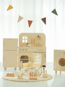新款儿童摄影实景道具组合影棚拍照北欧摄影冰箱洗衣机玩具影楼