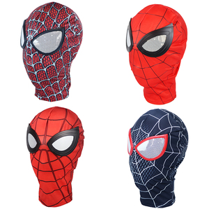万圣节面具成人全脸儿童蜘蛛侠头套英雄远征直播道具搞怪沙雕面具