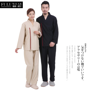 FULUWEAR/福禄·威尔420定制加绒款日式患者服体检服防静电