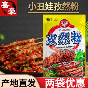 小丑娃孜然粉 500克烧烤撒料粉外出自助烧烤撒料专用料烤串配料