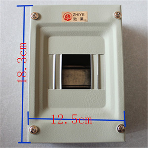 致业电箱C45 2-4铁盒配白色空气开关  强电箱 控制箱102 103 104