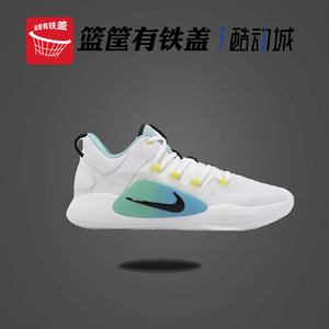 Nike耐克 Hyperdunk X Low男款白色低帮减震防滑篮球鞋FN3441-101