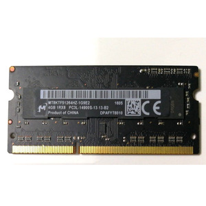 镁光4GB 1RX8 PC3-14900S-13-13-B2 MT8KTF51264HZ-1G9E2三代内存