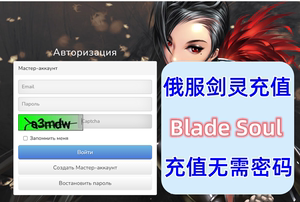 俄服 剑灵 Blade Soul 点券充值 无需密码 freebns